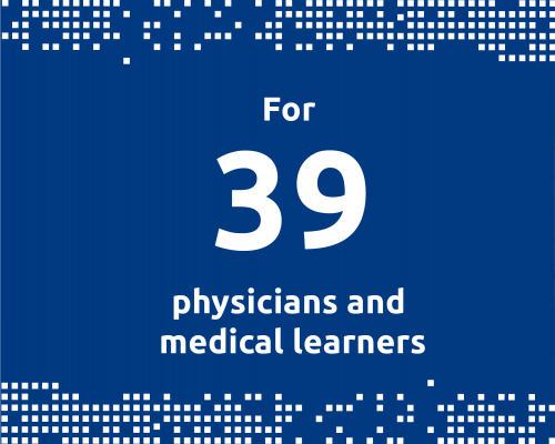 For 39 physicians and medical learners